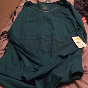 Long sleeve work out shirt